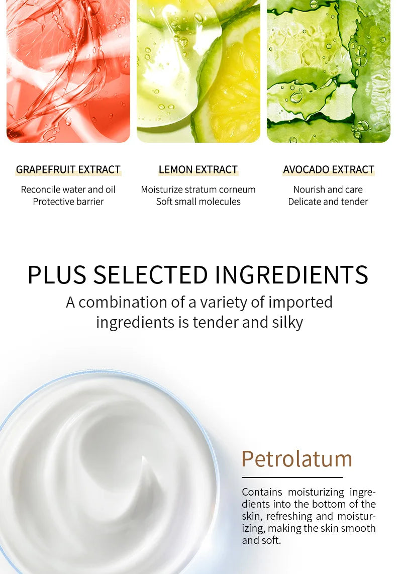 5Pcs/set SADOER Fruit Plant Fragrance Hand Cream Sets Moisturizing Repair Anti Dry Hand Lotion Sets Hands Skin Care Products