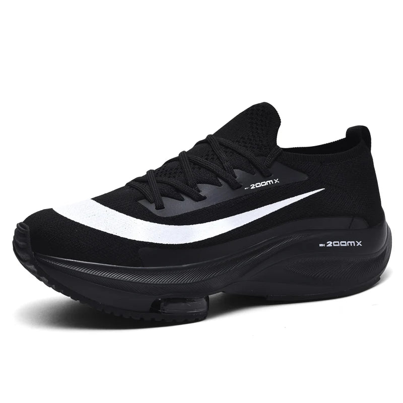 Outdoor Marathon Couple Sneaker Height Increasing Running Shoes for Men Original Soft Walking Tenis Boys Girls Sport Footwear 46