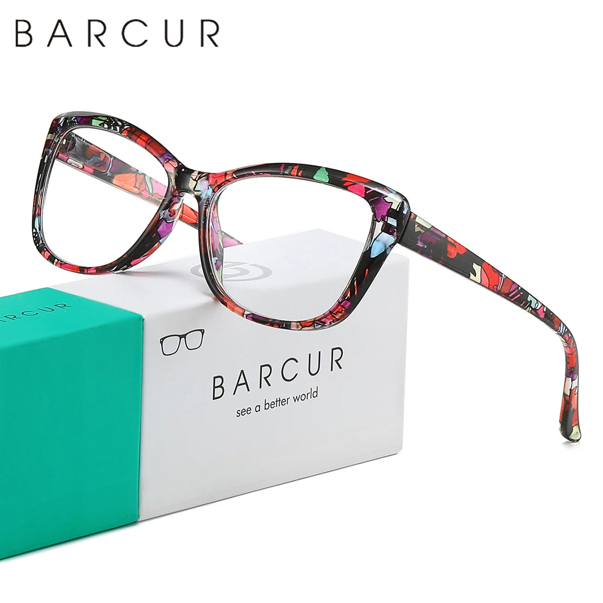 BARCUR Fashion Portable Woman Reading Glasses Personalized Color Butterfly Frames AC optical lenses Men Presbyopia Eyeglasses