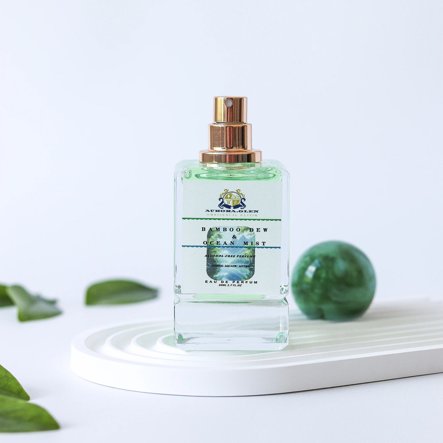 Woman Bamboo Maiden Perfume Oil 50mL for Women Alcohol-Free Aquatic Scent Perfume Bamboo Ocean Musk Perfume Long Lasting