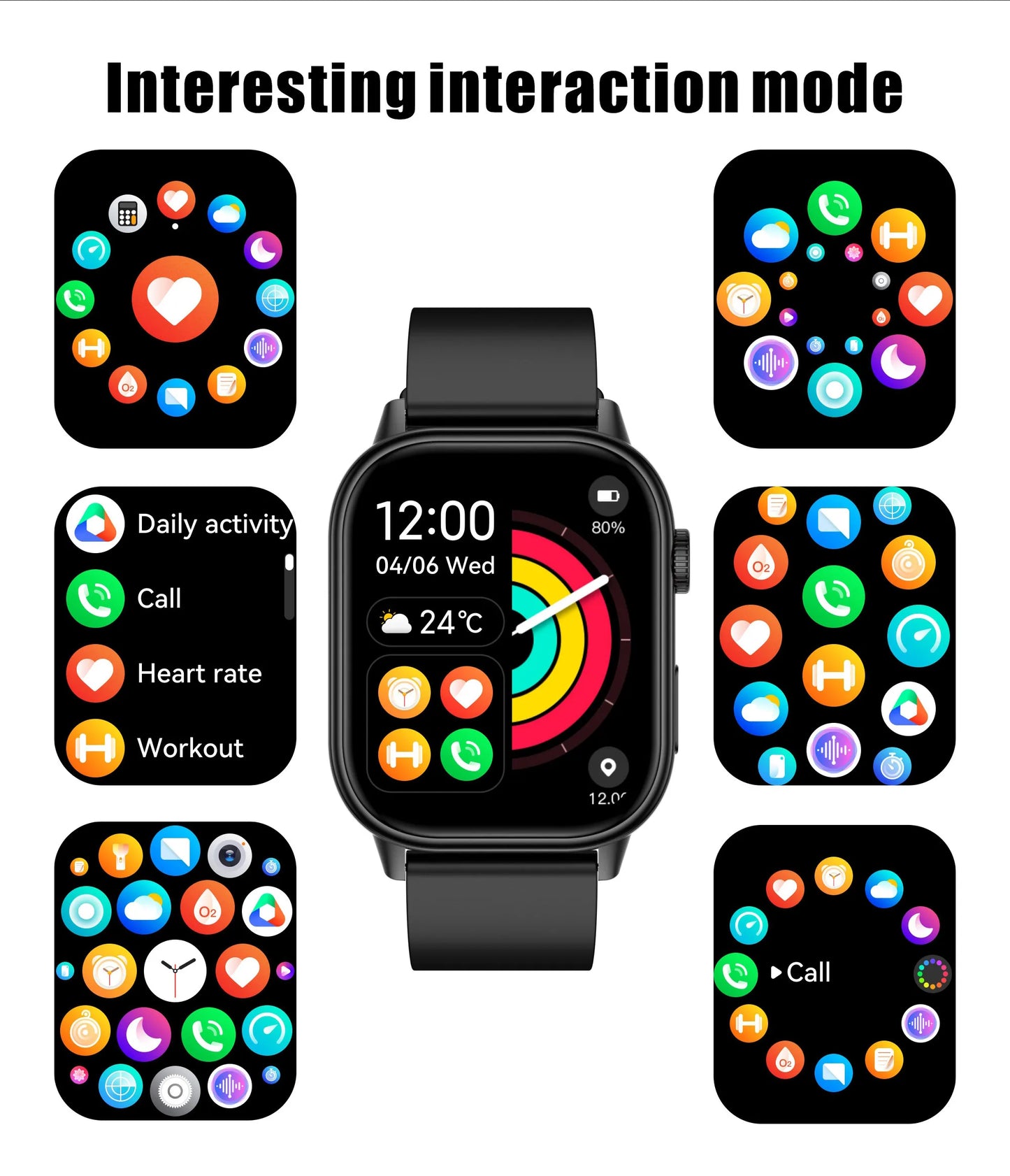 LIGE NEW GPS Smart Watch Men Compass Sports Fitness Bluetooth Call IP68 Waterproof Men Women Smartwatch For Xiaomi HUAWEI iPhone