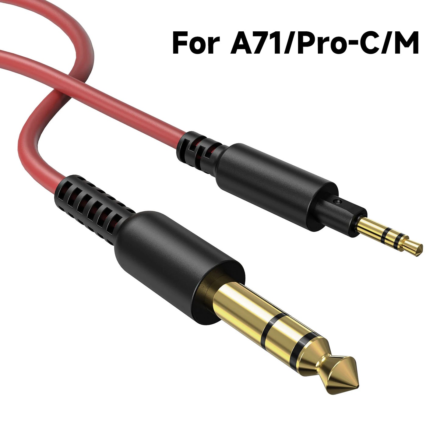 6.35mm to 3.5mm Aux Audio Cable For OneOdio Pro 10/30/50/A70/A7/HiFi DJ Headphones Headset Music Player Phone Speaker Earphone