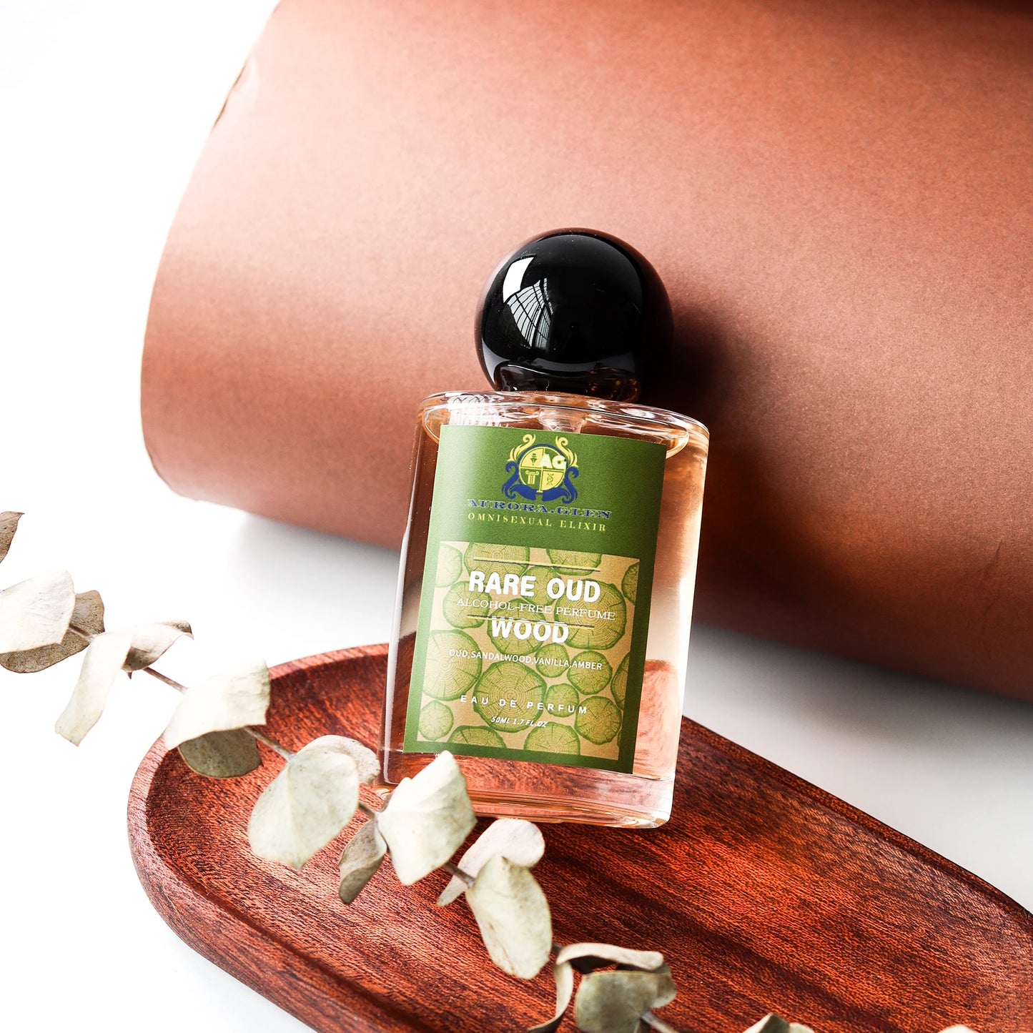 Oud Alcohol-Free Perfume Oil for Sensitive Skin | Long-Lasting Aromatic Woody Fragrance with Oud, Sandalwood & Vanilla