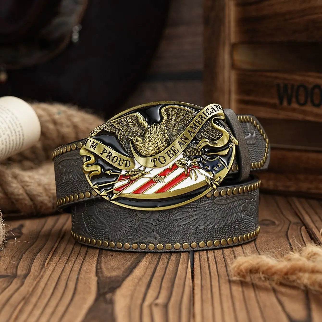 Retro Western-Style PU Leather Belt – Unisex Casual (Men & Women)
