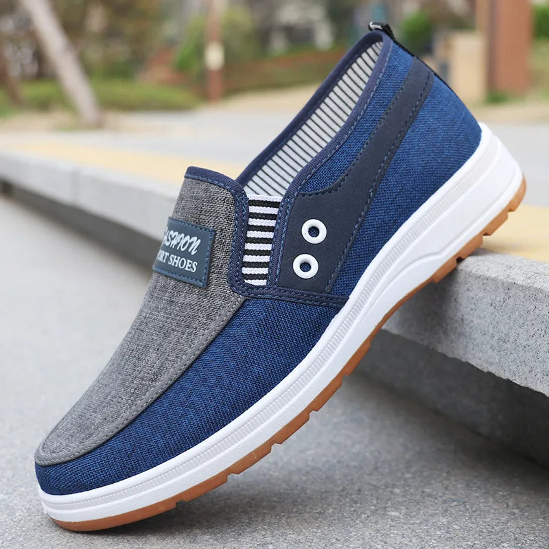 Men's Fashionable Solid Knitted Running Shoes - Lightweight, Breathable and Non-Slip - Perfect Sports Shoes for Outdoor Adventur