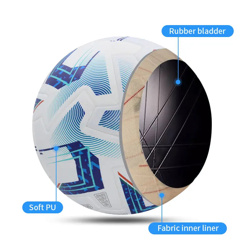 Soccer Ball Professional Standard Official Size 5 Seamless Football Soft PU Wear Resistant High Quality Match Training Balls
