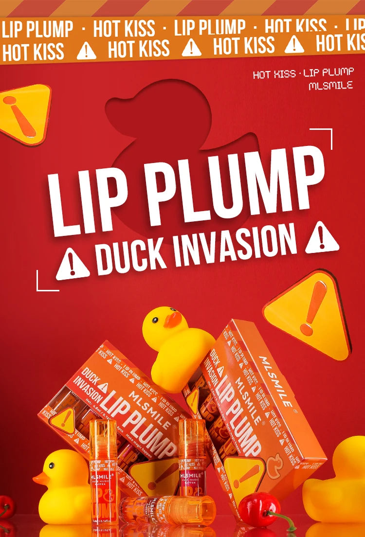 MLSMILE 6pcs/SET Lip Plump Lip Gloss Pearl Mirror Long-lasting Moisturizing Lip Balm Liquid Mouth Red Lip Glaze Lip Gloss