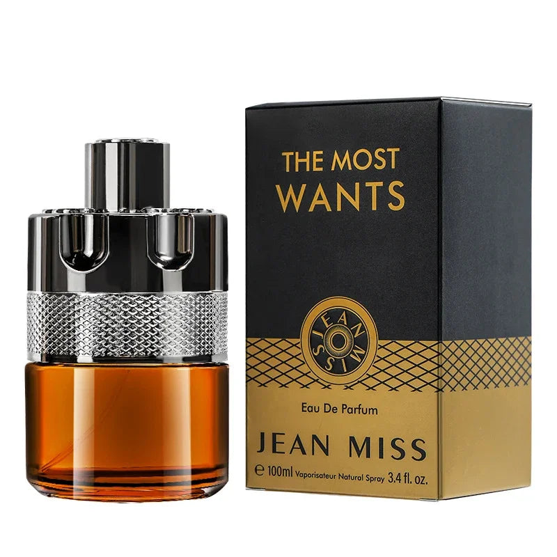 عطر رجالي 100 مل كولونيا يدوم طويلاً عالي الجودة فيرمون قوي جذاب للنساء مناسب للنزهات والحفلات العطرية