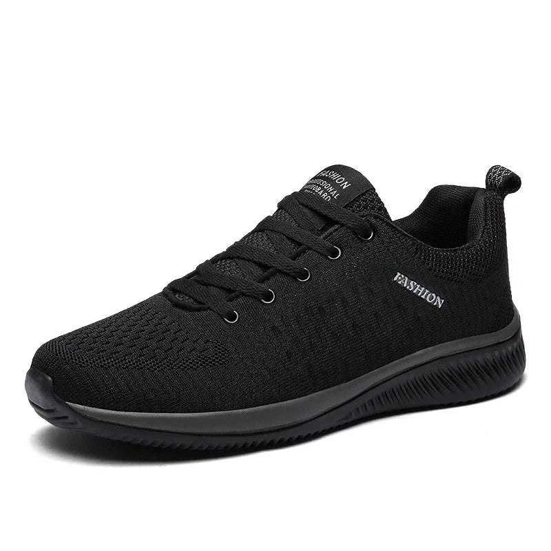 MAEDEF Athletic Shoes for Men Shoes Sneakers Black Casual Men Women Knit Sneakers Breathable Athletic Running Walking Gym Shoes