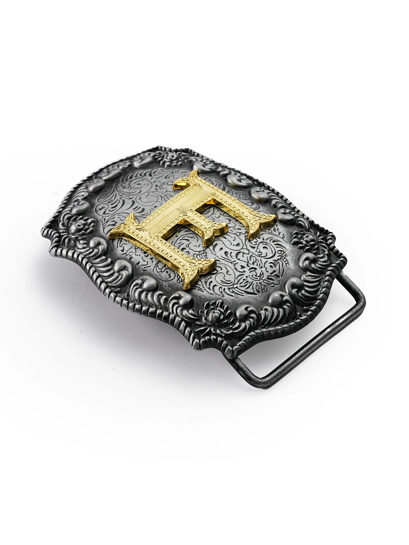 Western Cowboy letter belt buckle - stylish and unique stylish waist accessory