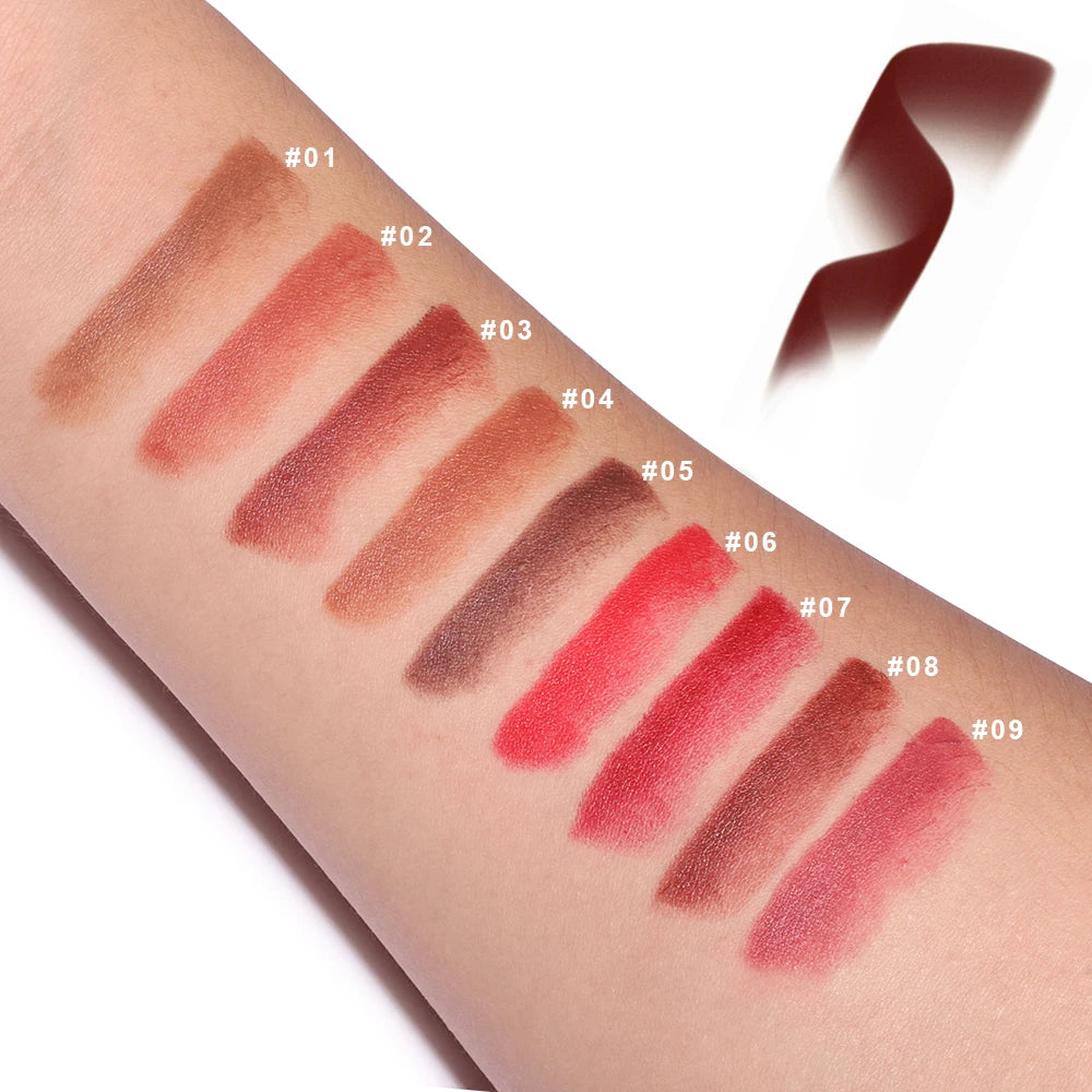 Gradient Lip Liner Pen with Matte Velvet Finish Smooth Application Lipstick for Defined and Elegant Lips