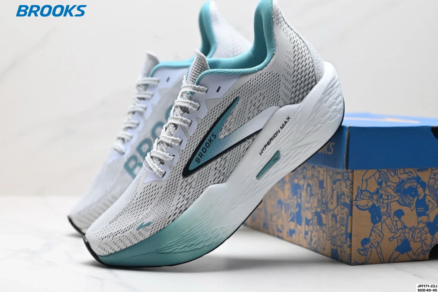 Brooks Hyperion Max Gale 2 Men's Casual Sneakers Cushioned Comfortable Racing Sports Training Professional Running Shoes