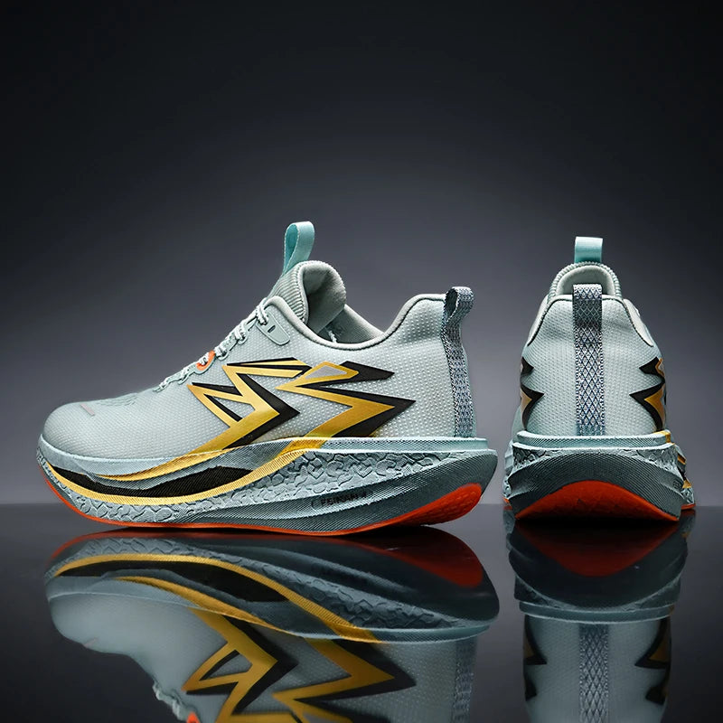 Carbon Plate Marathon Men Sports Running Shoes Air Cushion Lightweight Women Athletic Gym Sneakers Hiking Jogging Footwear