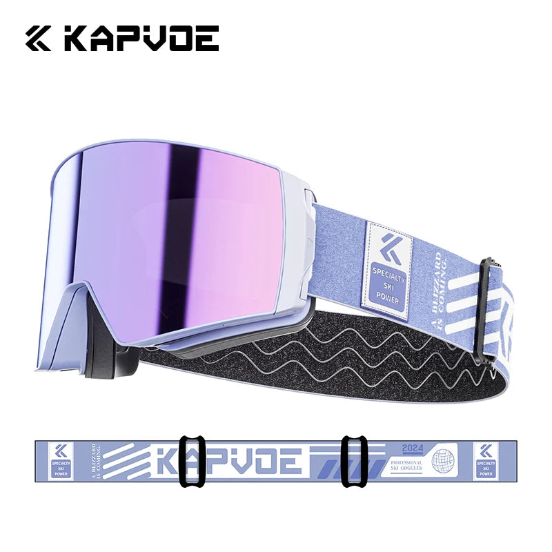 Kapvoe New Outdoor Sunglasses Bike Cycling Glasses Men Women UV400 Snow Goggles MTB Bicycle Cycling UV400 Ski Goggles
