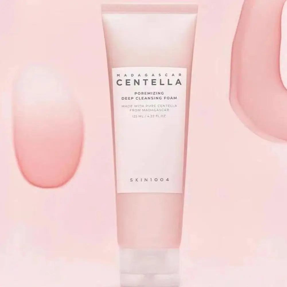 Centella Poremizing Deep Cleansing Foam Oil Control Moisturizing Madagascar Centella Remove Pore-Clogging Skin1004 Skin Care