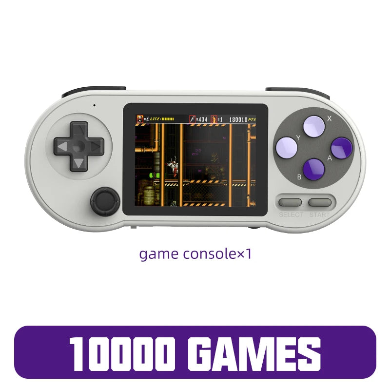 VILCORN SNPRO Retro Handheld Game Console Machine Portable Video Game Player for SNES GBA SEGA 10000 Game Controller with Rocker