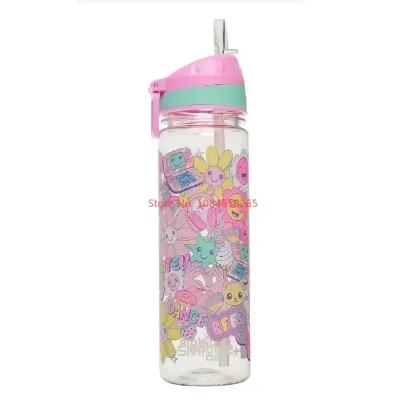 Genuine Australia Smiggle Backpack Pink Sunflower School Bag Cartoon Series Anime Backpack Student Gift Separate Purchases