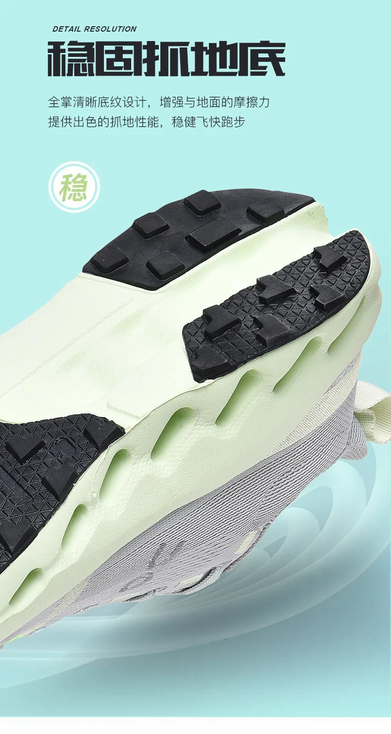 Trainers Tennis Sneakers Sneakersy Gym Athletic on Trend Casual Sport Cloud Marathon Jogging Comfortabl White Running Shoes Men