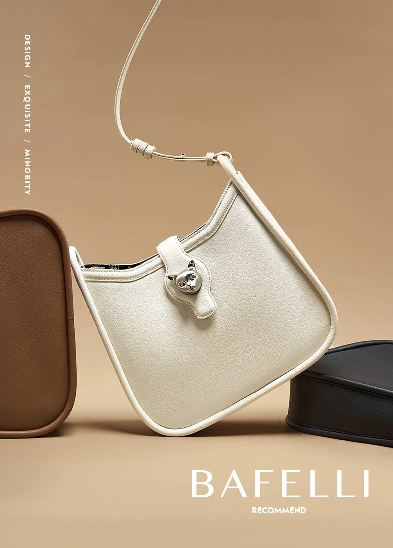 2025 CAT LUXURY BRAND NEW WOMEN'S SHOULDER BAG TRENDING RETRO STYLE VINTAGE CROSSBODY PURSE UNISEX MESSENGER BAGS