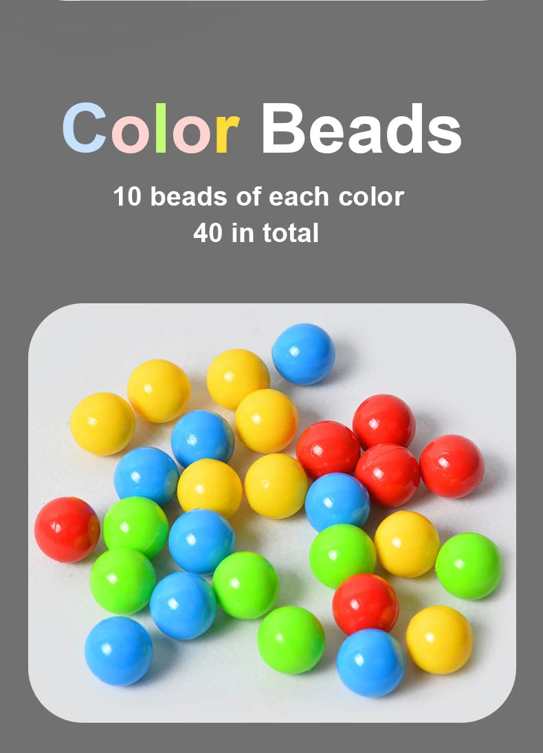 Children's Puzzle Game Toys Color Beads Elimination Board Game Educational Logical Thinking Training Party Game kid interaction
