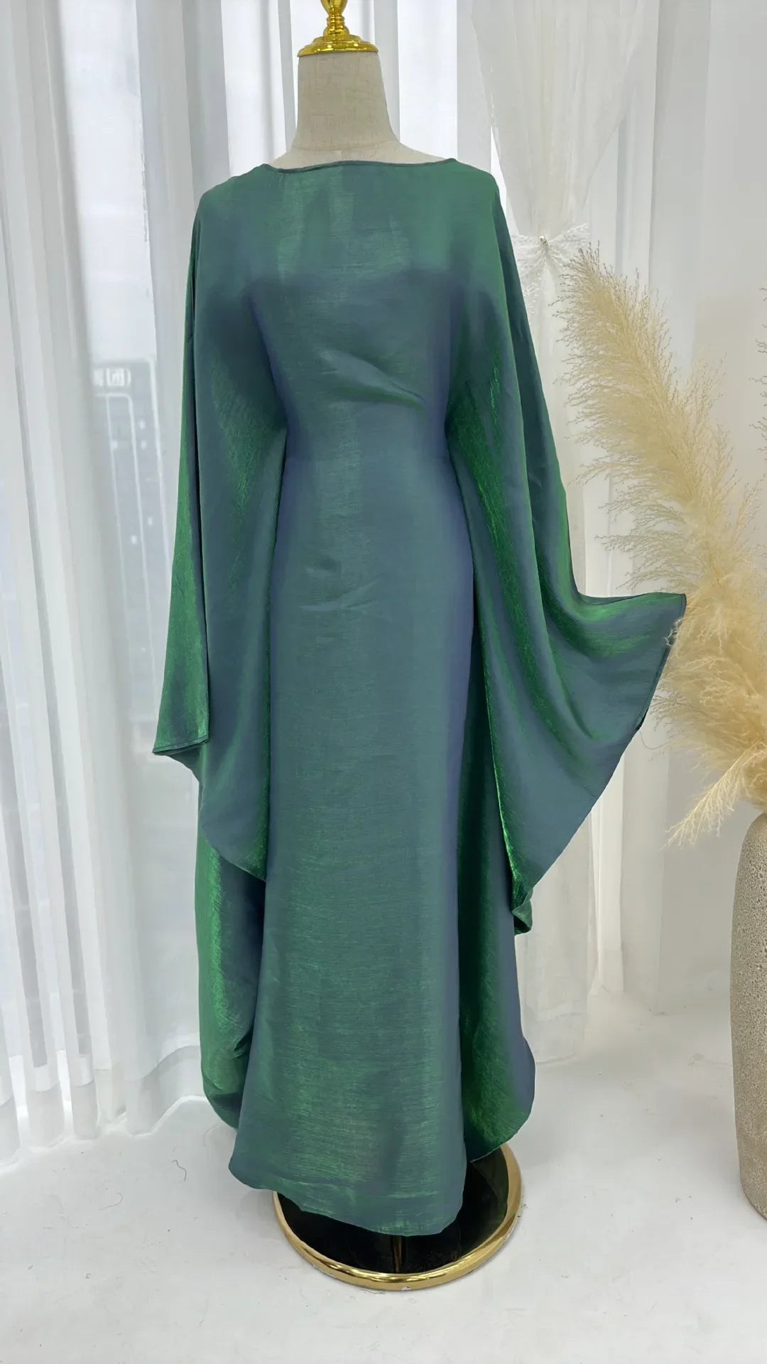 Shiny Butterfly Abaya Inside Belt Muslim Party Long Dress Summer Abayas for Women Dubai Luxury Turkey Islam Clothes Kaftan Robe