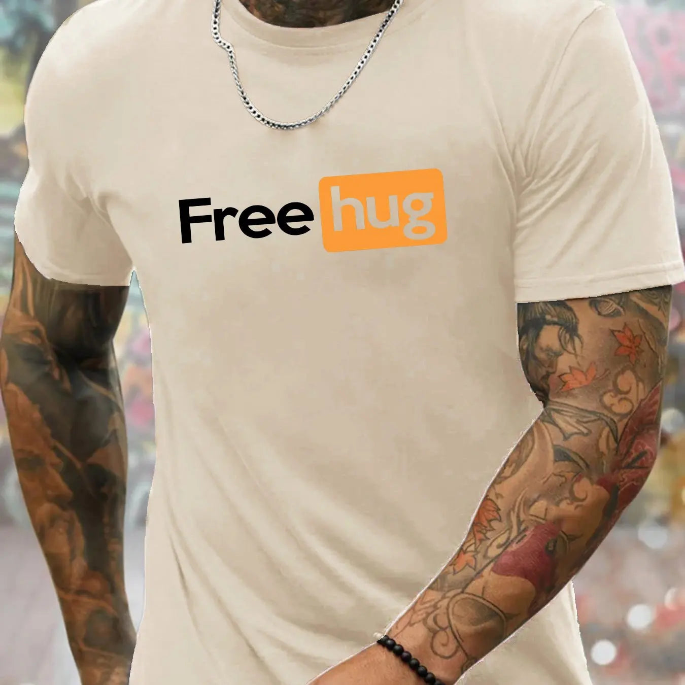 Men’s Summer 100% Cotton Loose Casual T-Shirt