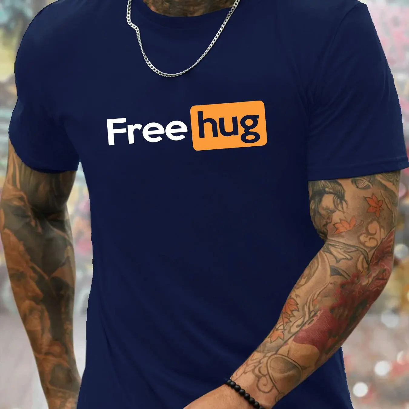 Men’s Summer 100% Cotton Loose Casual T-Shirt