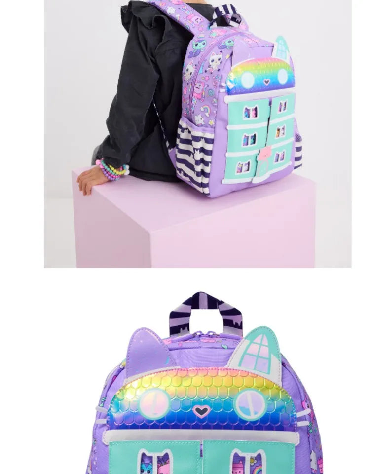 Genuine Australia Smiggle Gabby's Dollhouse Cartoon Series Children School Bag Anime Backpack Student Gift Separate Purchases