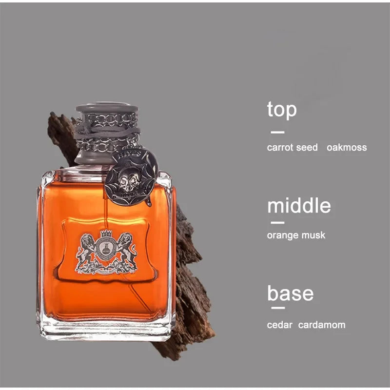 Brand Woody Bad Boy Cologne Men's Romantic Fragrance Citrus Charm Perfume Long-lasting Fragrance Wild Eau De Toilette Pheromone