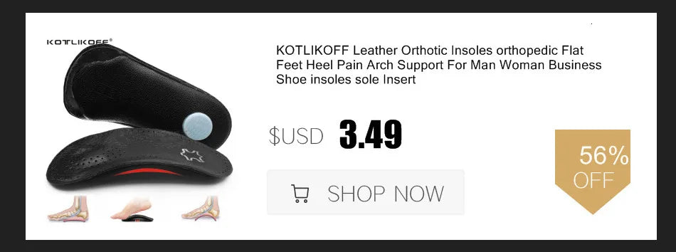 Leather Orthotic Insole For Flat Feet Arch Support Orthopedic Shoes Sole Insoles For Feet Men Women Children O/X Leg Corrected