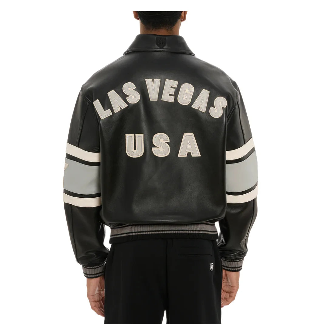 2024 New Listing Avirex Men Thickened Sheepskin Flight Suit Jacket US Size Casual Genuine Leather Leather Jacket Classic Coat