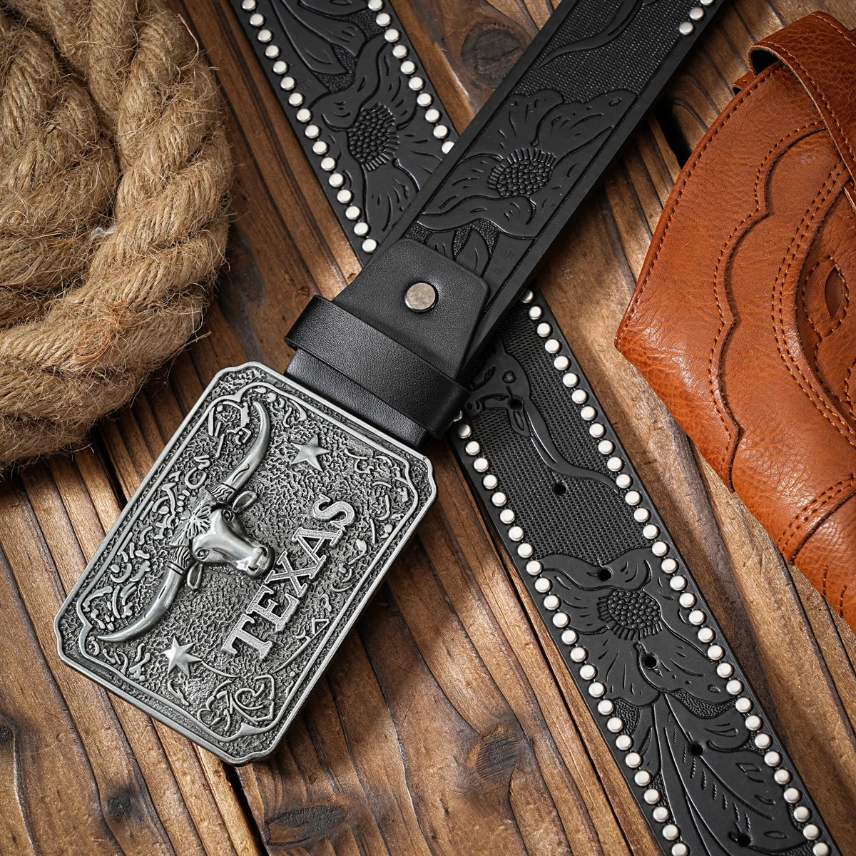 Vintage meets fashion! Alloy buckle PU belt, suitable for both men and women, to create a personalized Western style