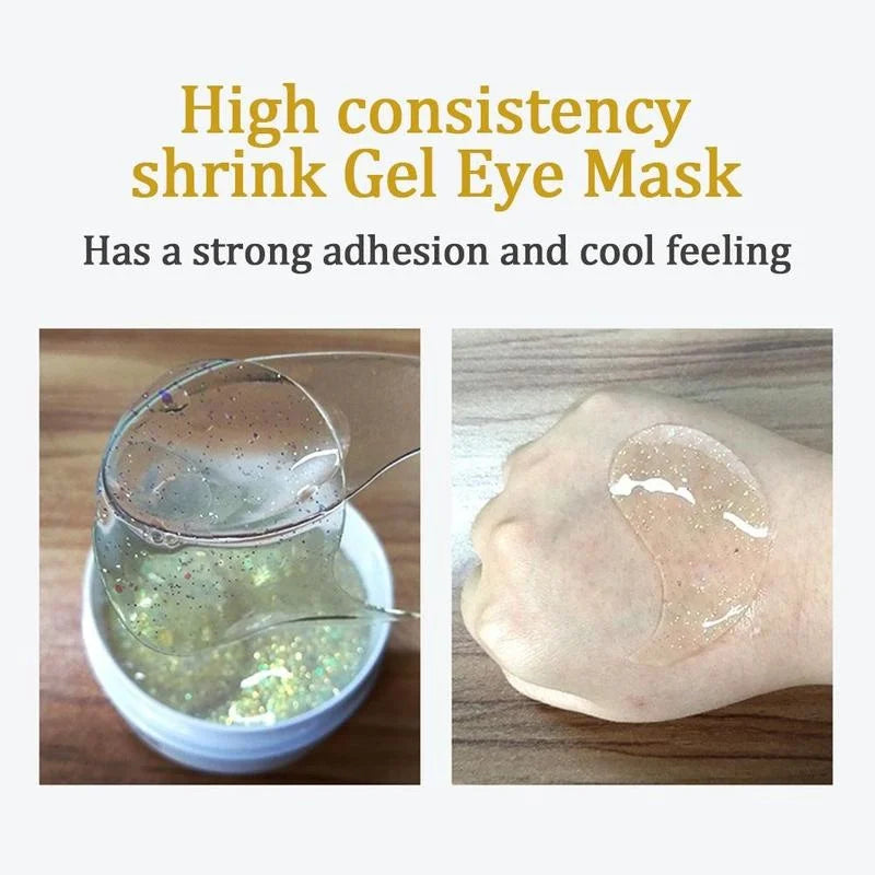 Bioaqua 60pc Collagen Eye Mask Anti Dark Circle Eye Patches Under Eye Bags With Hydrating Moisturizing Korean Skin Care Products