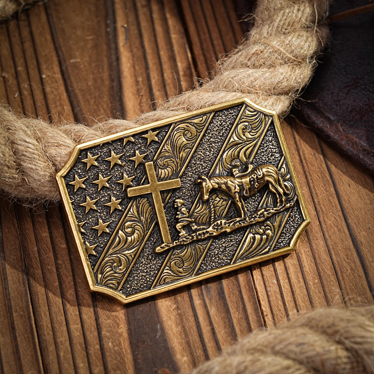 Western Cowboy letter belt buckle - stylish and unique stylish waist accessory