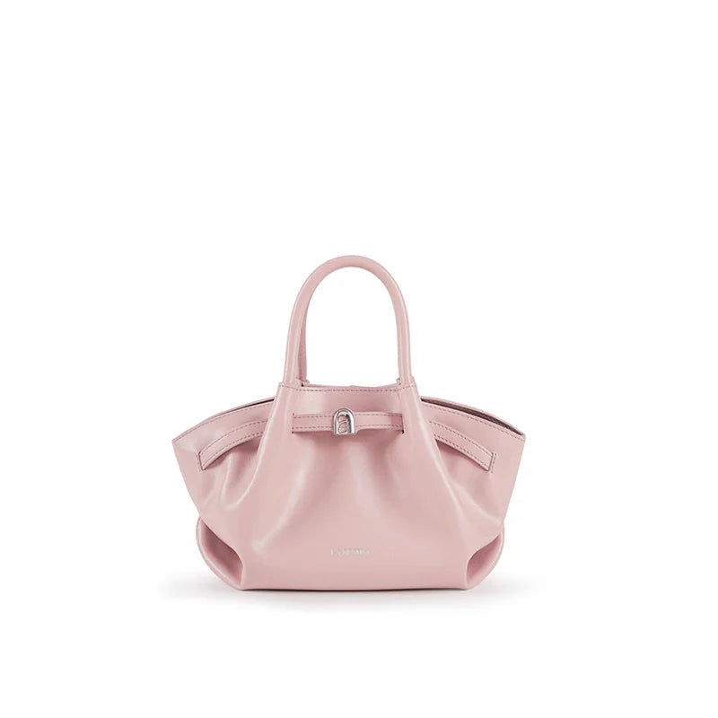 LA FESTIN Leather Bag New Suede Handbag Women's bags Luxury brand Bag Fashion Shoulder Bag Crossbody Bag Bucket Bag small size