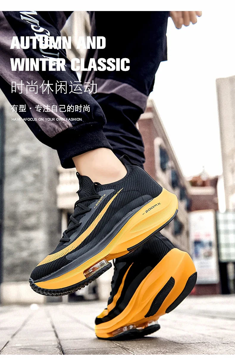 Men Shoes Casual Shoes Autumn New Sports Shoes Fashion White Lightweight Comfort Senaker for Boys Run Shoe Zapatillas Niño Hoka