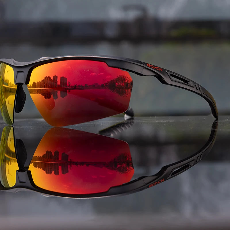 SCVCN Polarized Cycling Glasses Fishing Sunglasses UV400 Protection Bicycle Sports MTB Road Bike Eyewear Men Women Cycle Goggles