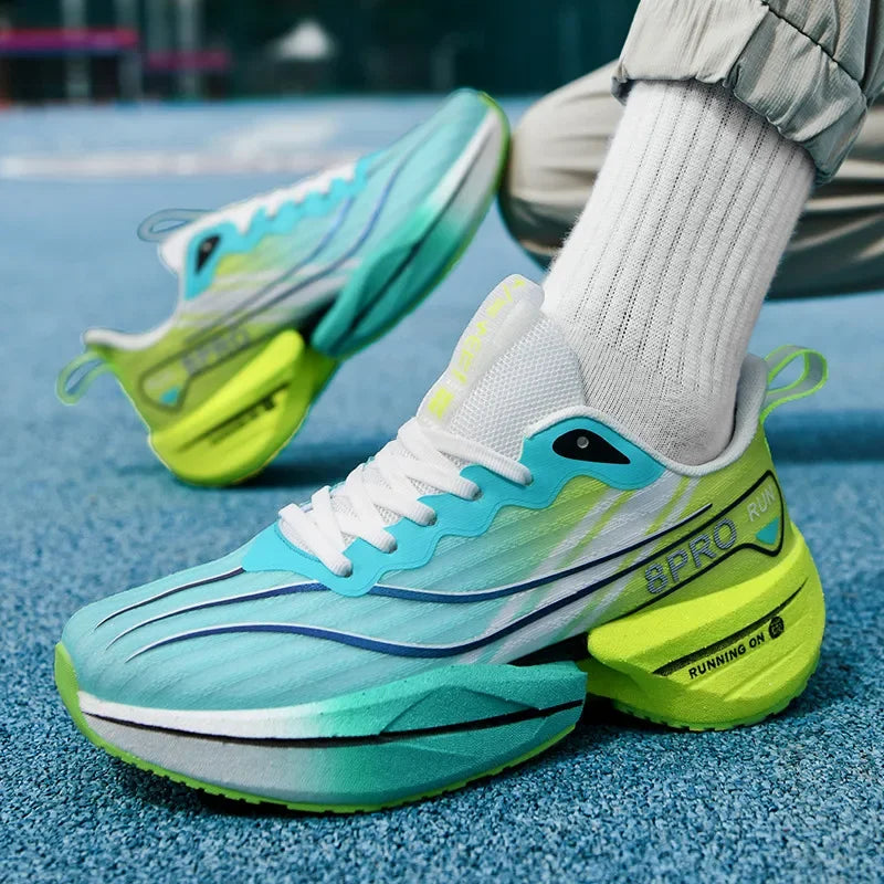 Marathon Sports Running Shoes Men Breathable Lightweight Women's Comfortable Athletic Nonskid Leisure Outdoor Hiking Sneakers