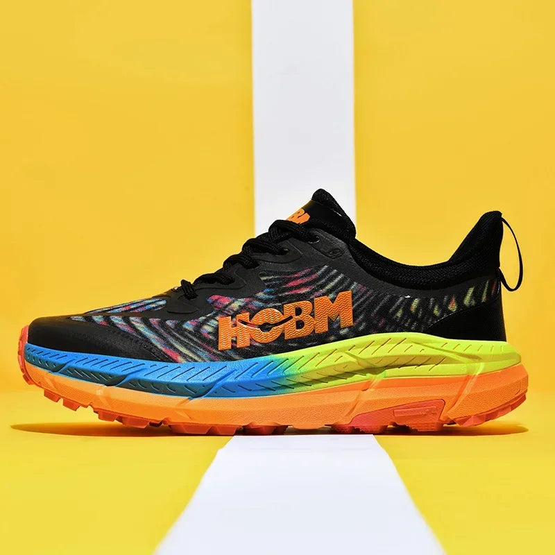 Marathon Shoes Men Casual Sneakers Man Trail Running Sports Shoe Mountain Marathon Shoe Outdoor Comfy Athletic Trekking Sneakers