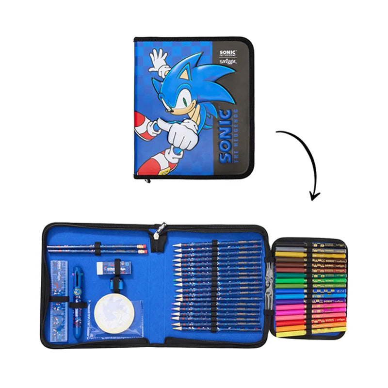Australia Smiggle Schoolbag Sonic Backpack Cartoon Series Children School Bag Anime Backpack Student Gift Separate Purchases