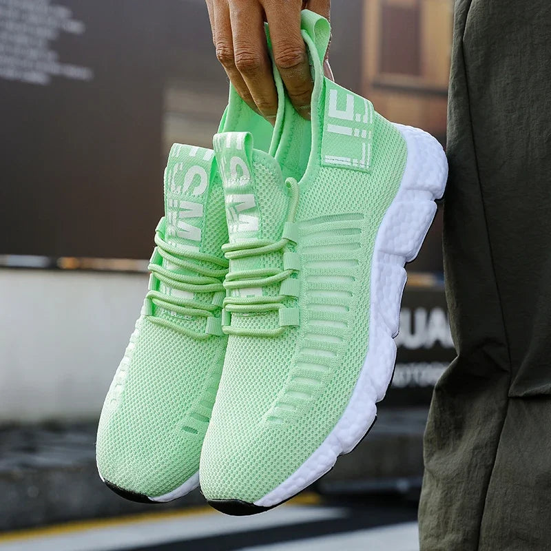 Men Casual Shoes Sneakers Breathable Athletic Lightweight Outdoor Running Sports Shoes for Men Walking Tennis Jogging Shoes