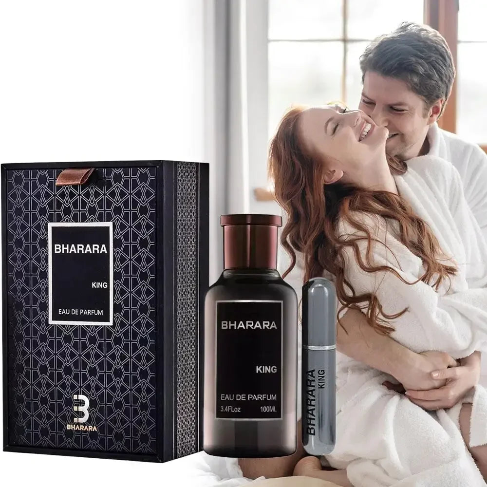 100ml Perfume Brand Bharara King Man Eau De Parfum Masculine Perfumes Luxury Fragrance Body Spary Cologne Pheromone Fragrance