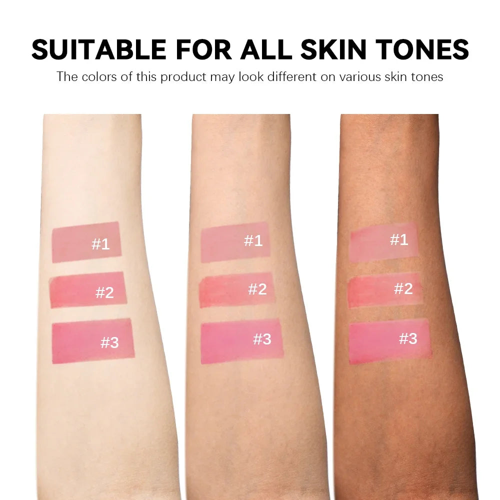 Peel Off Rose Pink Lip Gloss Matte Outline Contour Tattoo Lip Stain Waterproof Transfer Resistant Tear Off Natural Lip Tint