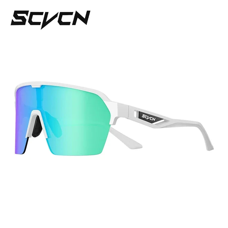 SCVCN New Outdoor Sunglasses Men Road Driving Bike Cycling Glasses Sports Hiking Running Women Bicycle Cycling UV400 Goggles