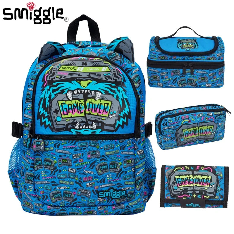 Genuine Australia Smiggle Backpack School Bag Cartoon Series Anime Backpack Student Gift Separate Purchases