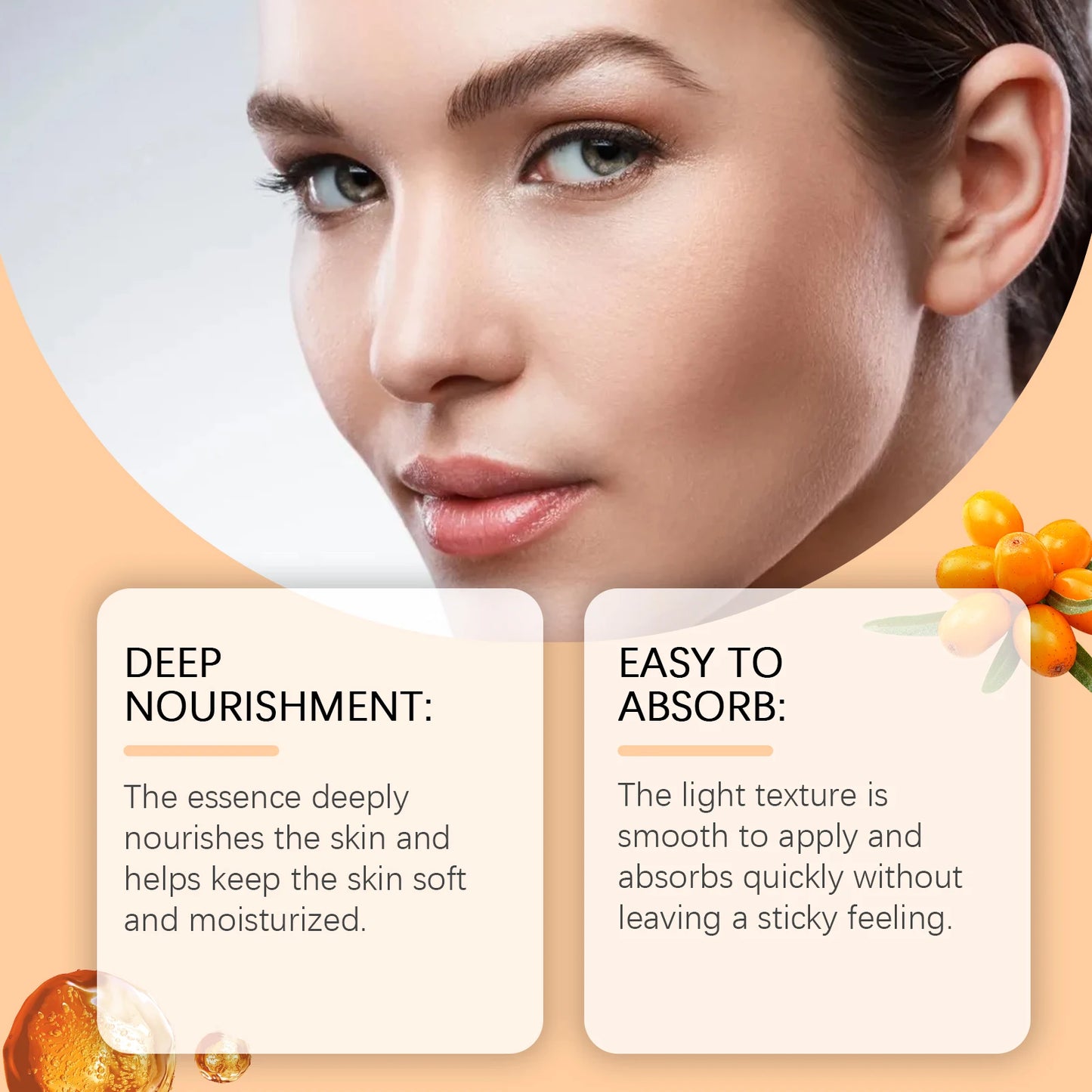 Collagen Astaxanthin Face Serum Fade Dark Spots Pigmentation Anti Aging Rejuvenation Hydrating Brightening Skin Care Essence