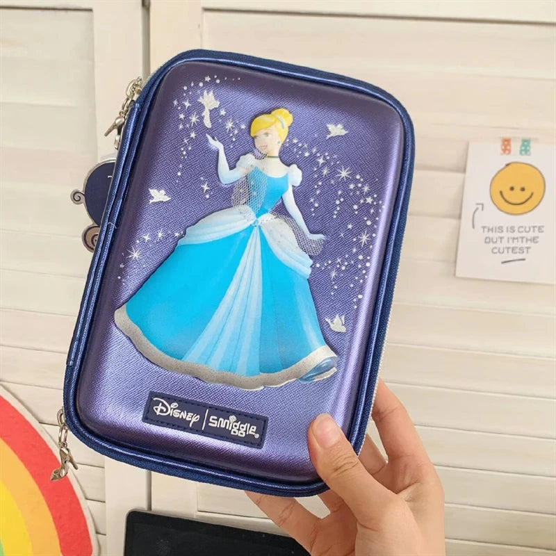 Genuine Australia Smiggle Backpack Deep Blue Cinderella Series School Bag Anime Backpack Student Gift Separate Purchases