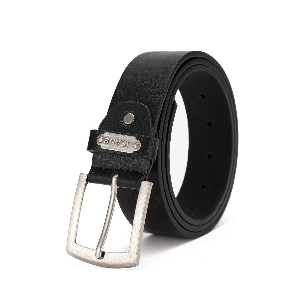 A casual, individual and retro belt, a Western-style clothing accessory, metal buckle, PU belt, suitable for both men and women