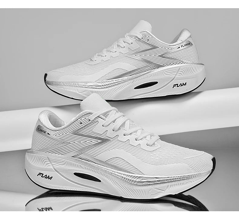 Carbon Plate Marathon Men Sports Running Shoes Air Cushion Lightweight Women Athletic Gym Sneakers Hiking Jogging Footwear