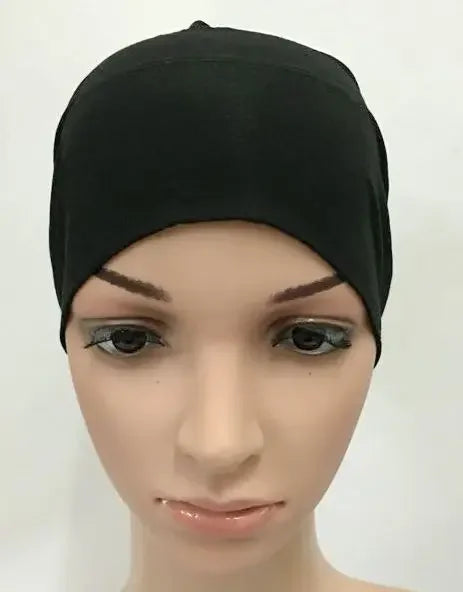 Cotton Muslim Underscarf Inner Tube Cap Islamic Eid Prayer Hijab Bottom Hat Headwear Arab Women Wrap Headscarf Turban